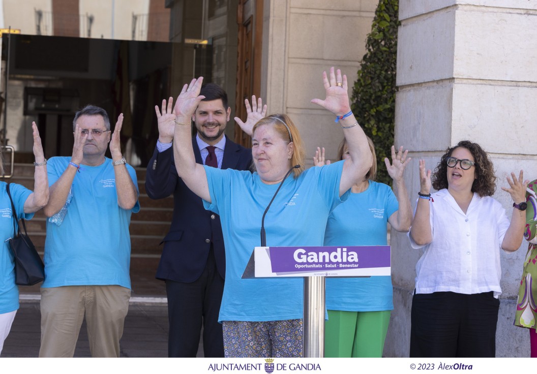 Gandia celebra el Día Nacional de las Lenguas de Signos ONC