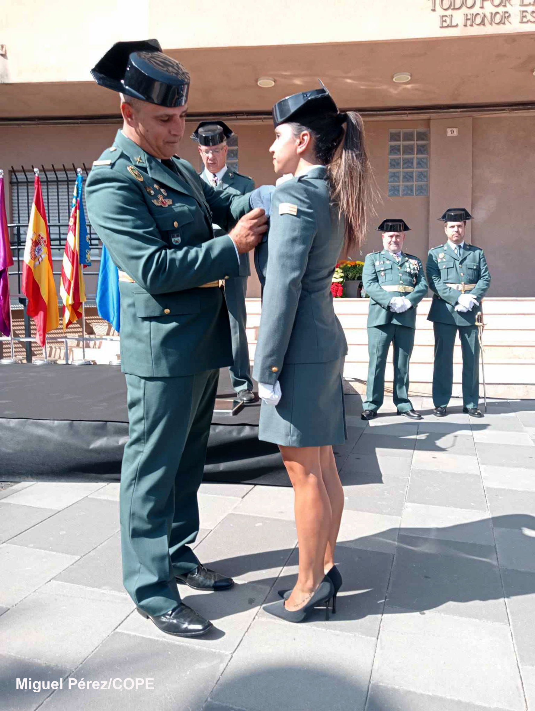 Johanna Guardia Civil De Gandia Condecorada Por La Operaci N Madame De