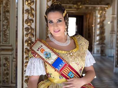 María Bernabeu Mascarell, Fallera Mayor de Gandia 2015  