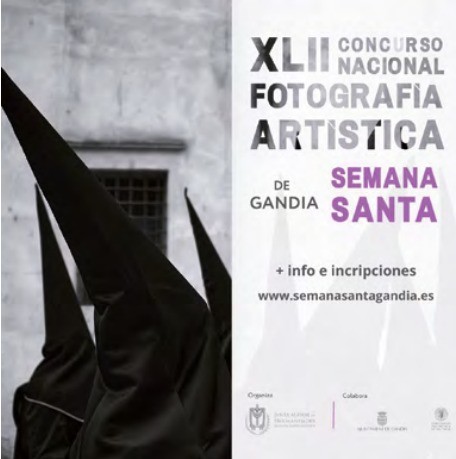 XLII CONCURS NACIONAL DE FOTOGRAFIA DE LA SETMANA SANTA DE GANDIA