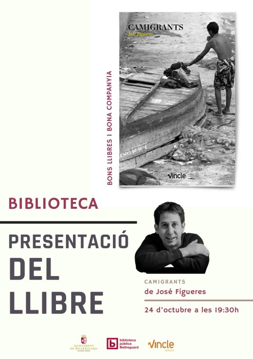 Presentación del libro Camigrantes de José Figueres en Bellreguard