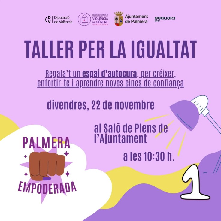 Talleres para mujeres en Palmera