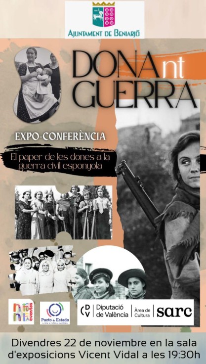 Exposición fotográfica “Mujer en Guerra” en Beniarjó