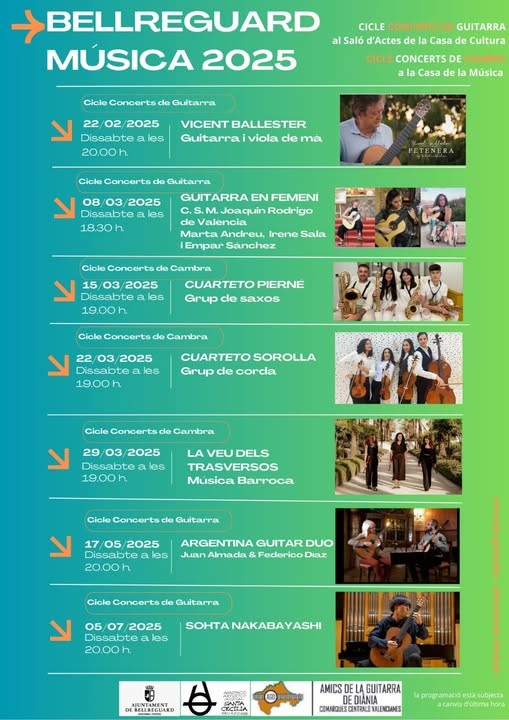 Programa Músical en Bellreguard