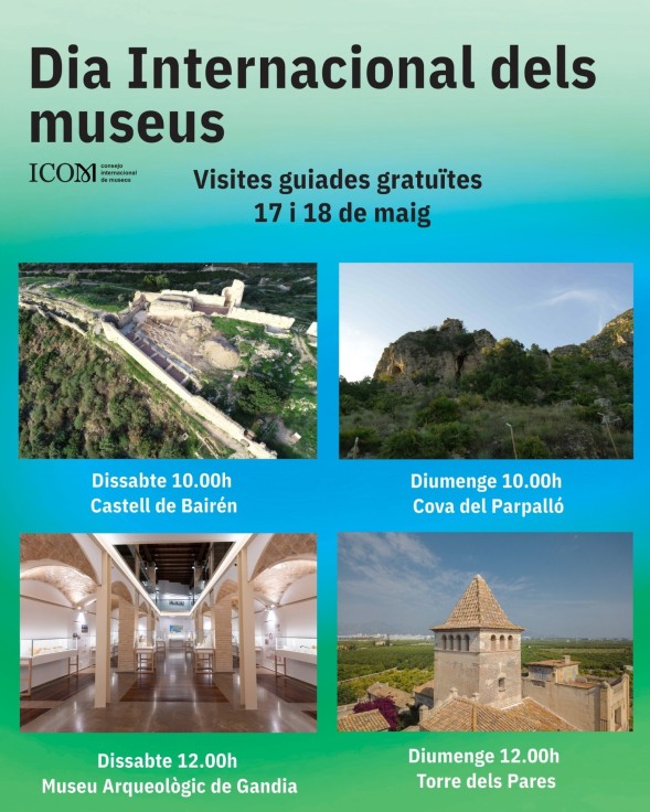 Gandia celebra el Día Internacional de los Museos con actividades gratuitas