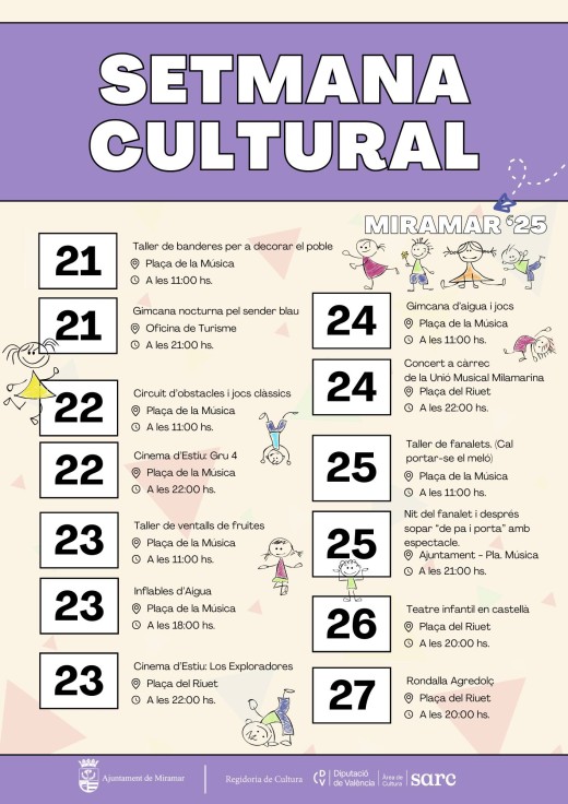 Miramar se llena de cultura y diversión en la Semana Cultural 2024