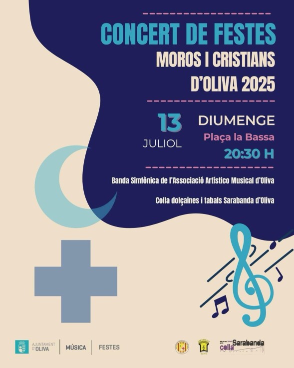 Festival Concierto Moros y Cristianos Oliva 2025