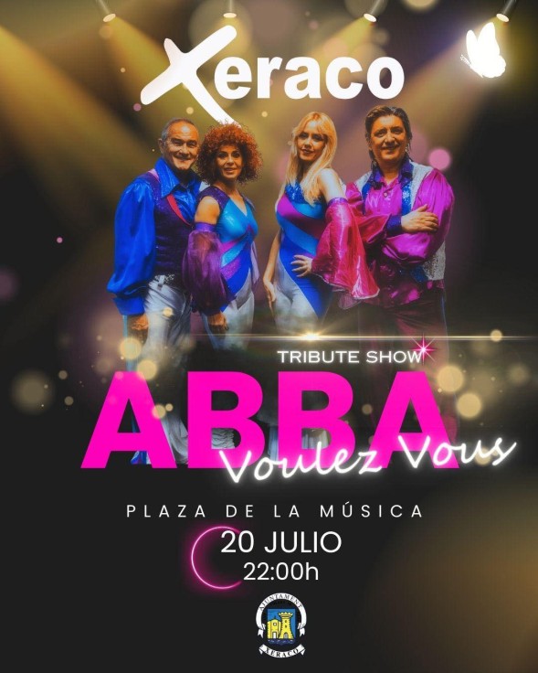 La Magia de ABBA Ilumina Xeraco