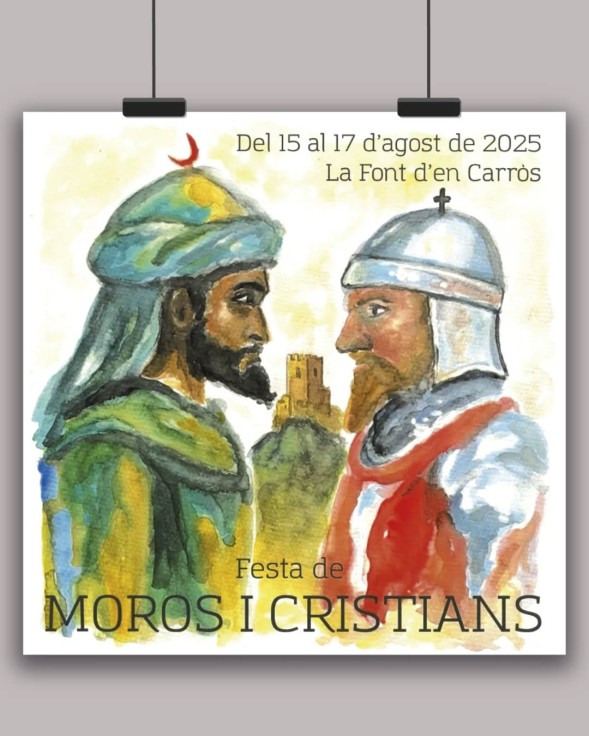 Moros y Cristianos en La Font d'en Carròs del 15 al 17 de Agosto