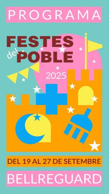 Programa de Festes del Poble 2025  Bellreguard