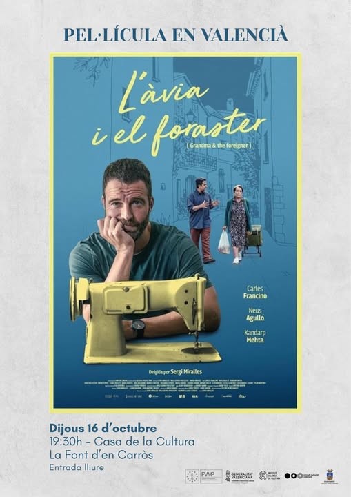 Cine en valencià en la Font d’en Carròs: “Abuela y la Forastera”