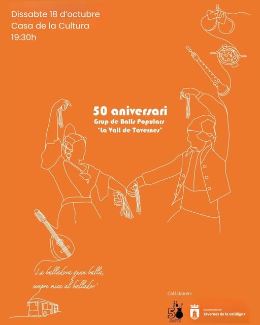 La Vall de Tavernes celebra 50 años de tradición