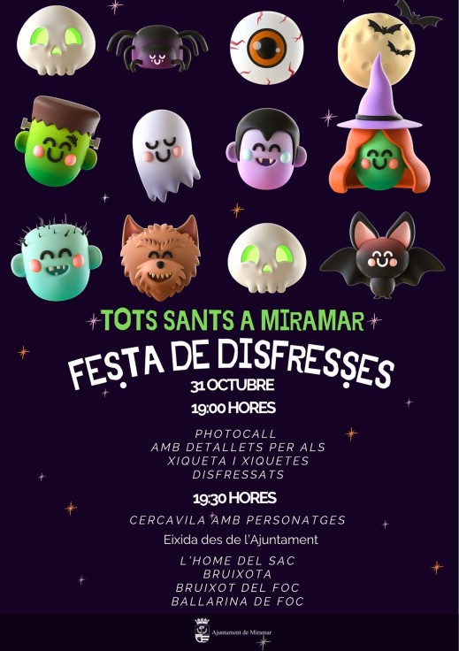 Miramar celebra la Noche de Todos los Santos con actividades para todas las edades