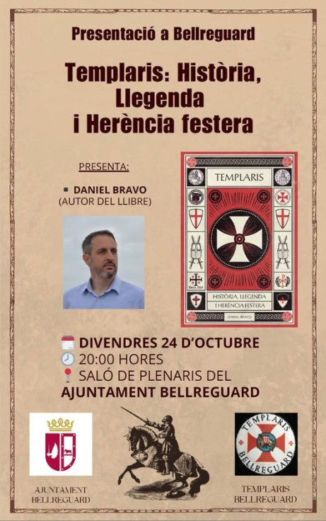 Presentación del libro "Templaris" en Bellreguard
