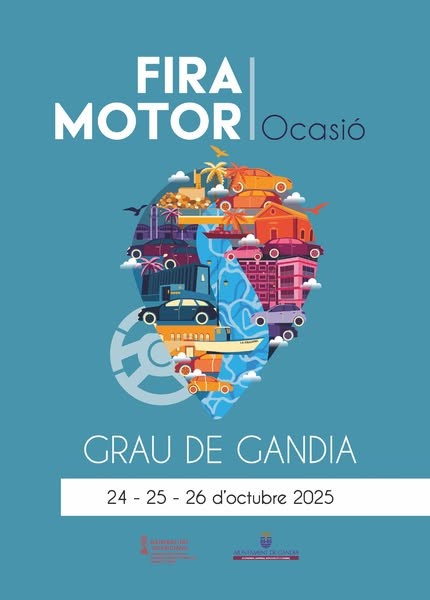El Grau de Gandia celebra una nueva edición de la Fira de Motor Ocasió