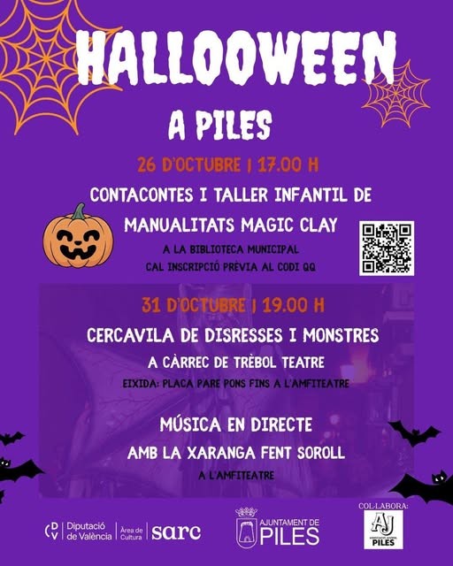 Llega a Piles la semana más terrorífica del año