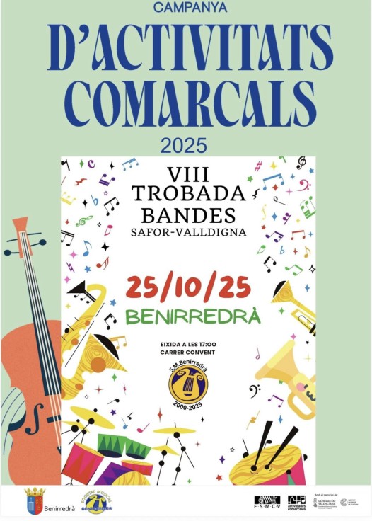 Benirredrà celebra música, historia y tradición