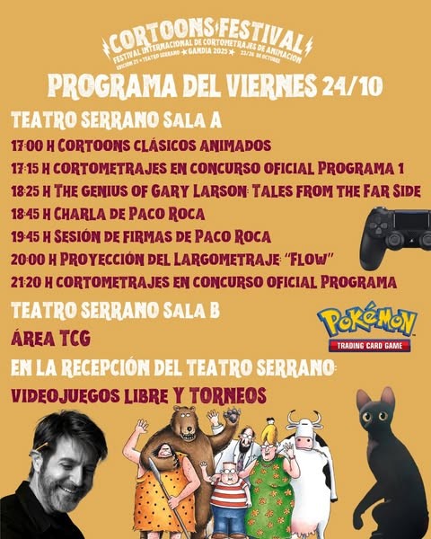 Cortoons Gandia celebra su XXI edición como referente internacional de la animación