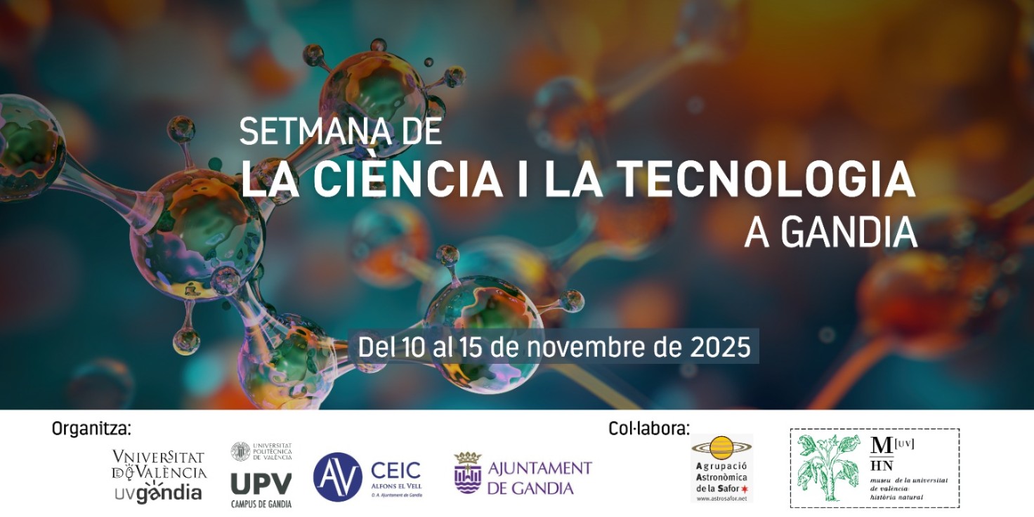 Gandia celebra la Semana de la Ciencia y la Tecnología 2025