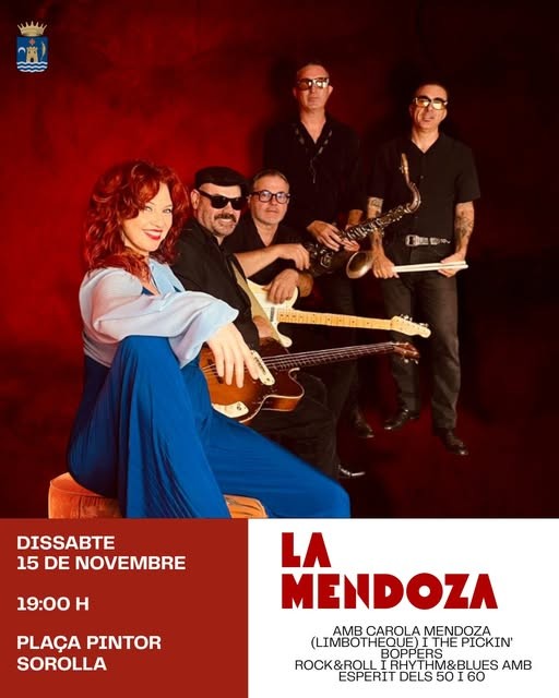 "La Mendoza" sacude a Benifairó de la Valldigna con puro Rock & Roll
