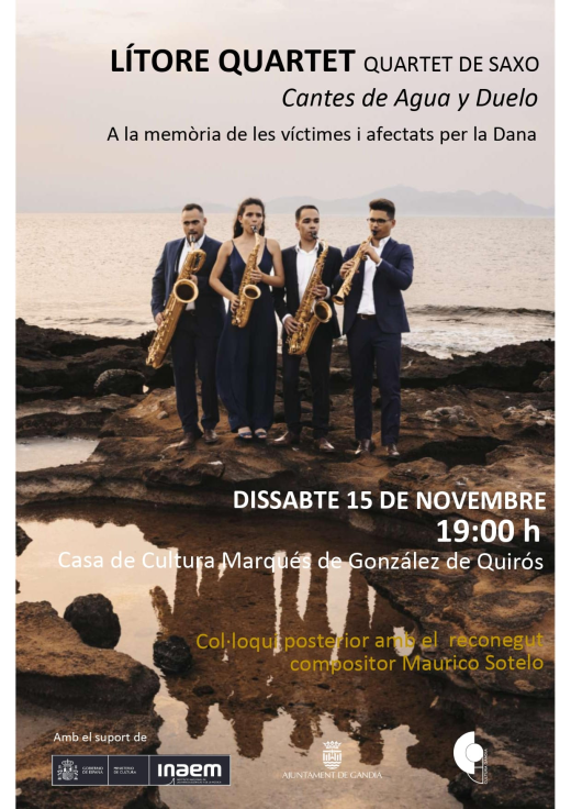Concierto del Lítore Quartet en la Casa de la Marquesa de Gandia