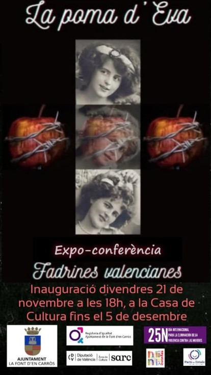 La Font d’en Carròs inaugura la expoconferencia “La manzana de Eva. Fadrines Valencianos”