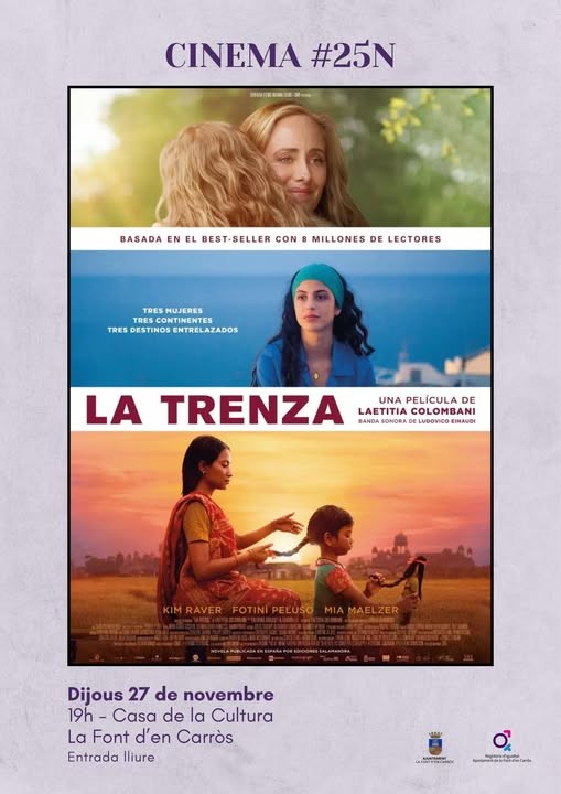 Cine con alma “La Trenza” llega a la Casa de la Cultura de Font d'en Carròs