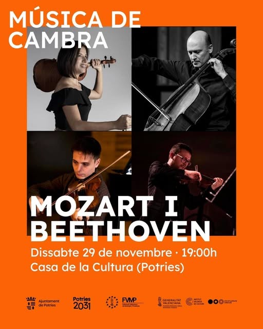 Mozart y Beethoven resuenan en Potries con un concierto excepcional