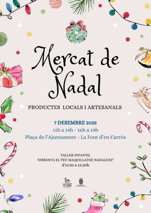 Font d’en Carròs se llena de magia con su Mercado de Navidad