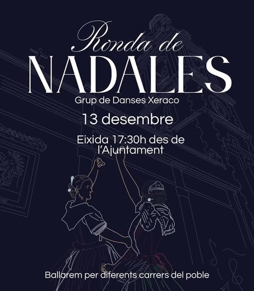 Ronda de Nadales en Xeraco 2025