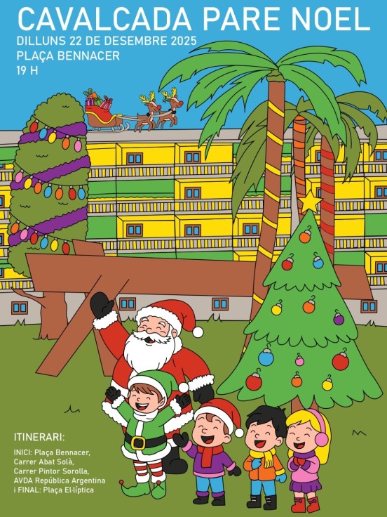 Gandia acoge la Cabalgata de Papá Noel