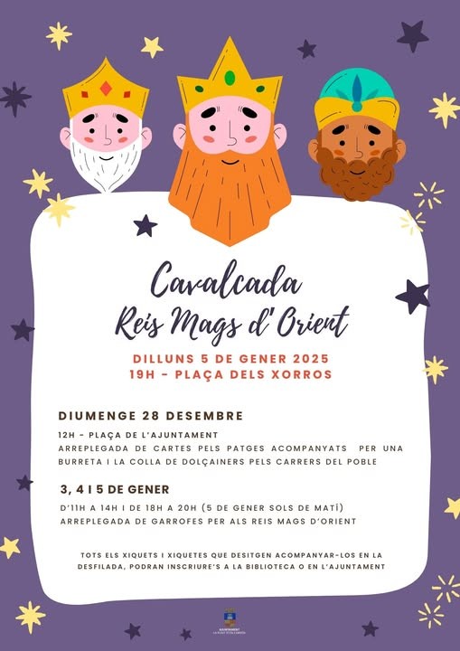 Desfile de Reyes Magos en Font d'en Carròs