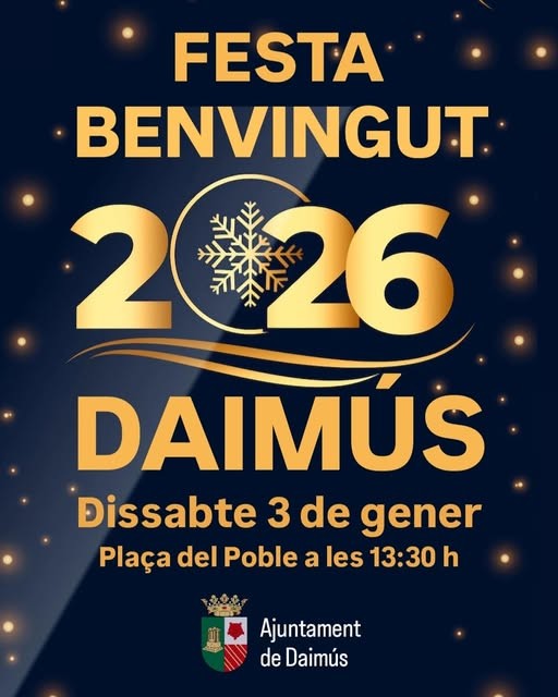 Fiesta Bienvenido 2026 en Daimús