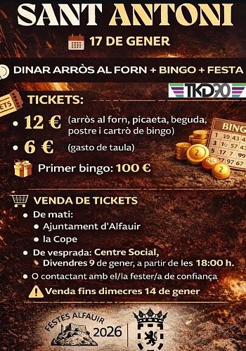 Alfauir celebra la Fiesta de San Antoni
