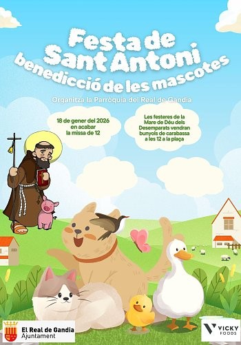 El Real de Gandia celebra la Fiesta de Sant Antoni