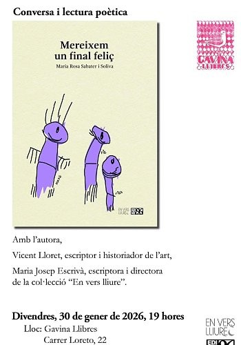 Gandia celebra una conversación y lectura poética en Gavina Llibres