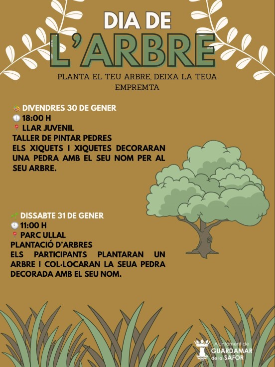 Guardamar de la Safor celebra el Día del Árbol con actividades para niños