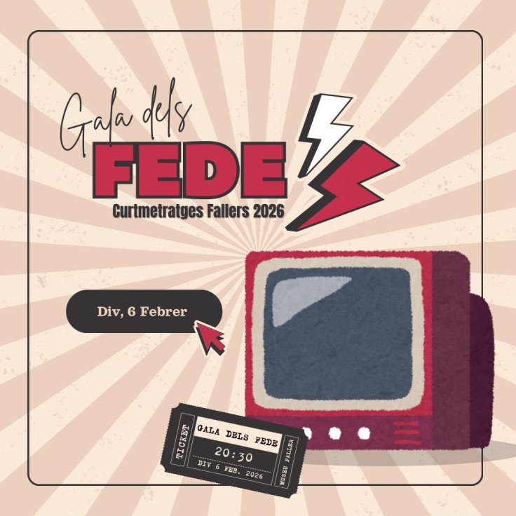 La Junta Fallera de Gandia  presenta los nominados a los Premios FEDE de cortometrajes falleros