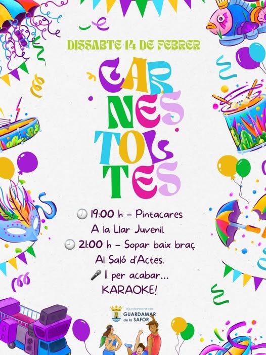 Carnestoltes en Guardamar de la Safor