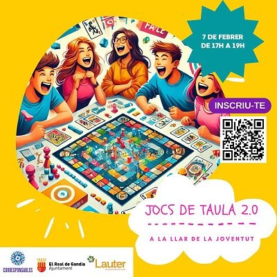 El Real de Gandia celebra una tarde de Juegos de Mesa 2.0