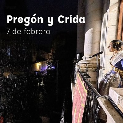 Gandia da inicio a las Fallas con el Pregón y la Crida