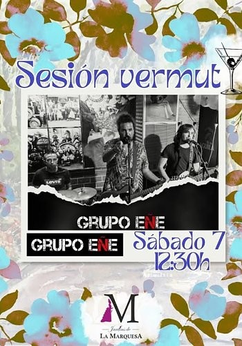 Gandia disfruta de una sesión vermut con Grupo Eñe en los Jardines de la Marquesa