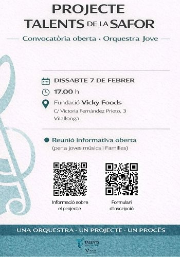 Villalonga presenta el Proyecto Talentos de la Safor en una reunión informativa