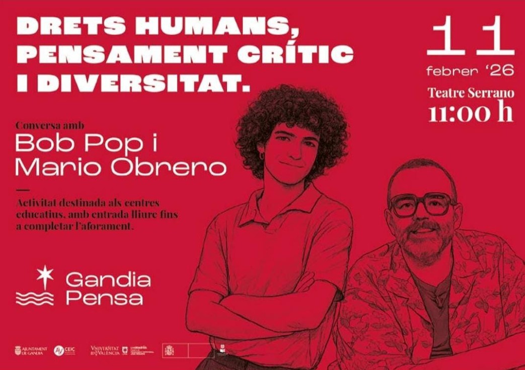 Gandia acoge una conversación con Bop Pop y Mario Obrero