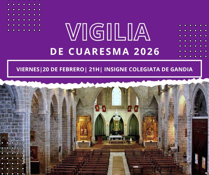 Gandia celebra la Vigilia de Cuaresma