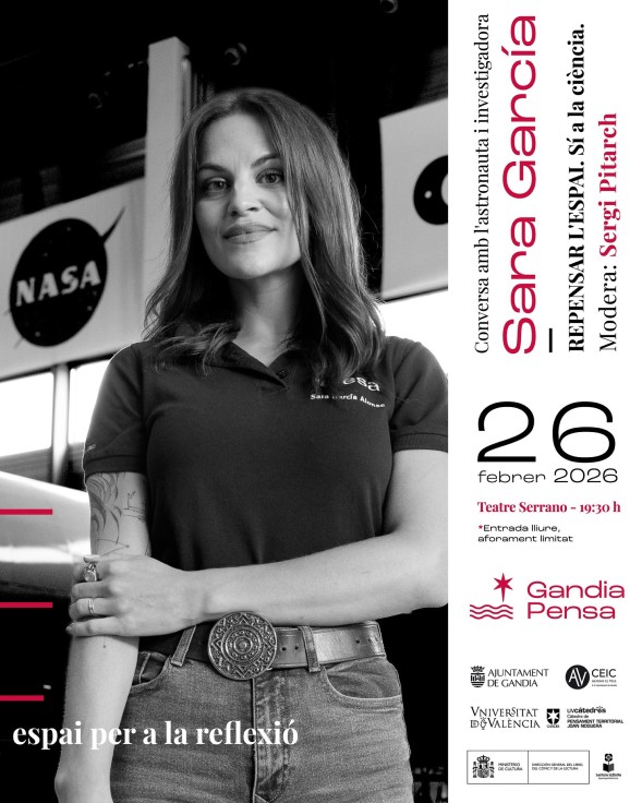 Gandia Pensa organiza una charla con la astronauta Sara García