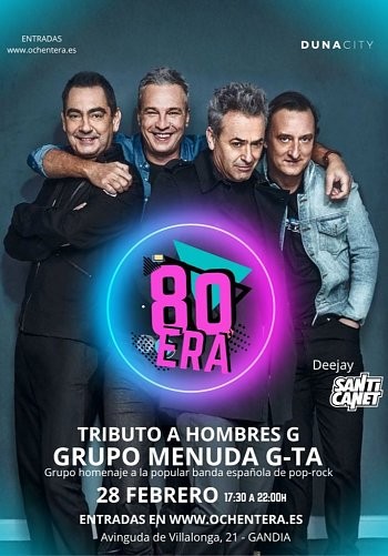 Tributo a Hombres G en La Fábrica Gandia
