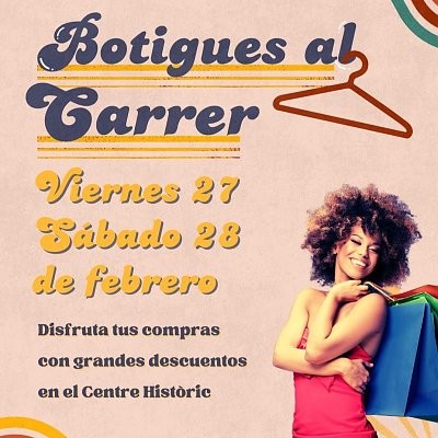 Vuelve Botigues al Carrer al Centro Histórico de Gandia