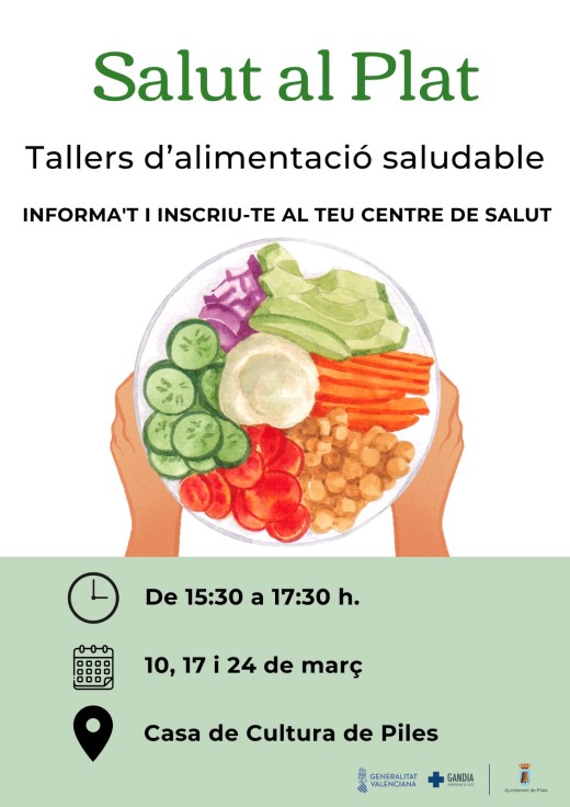 Piles organiza talleres de alimentación saludable Salut al Plat