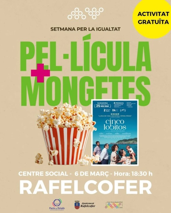 Rafelcofer proyecta Cinco Lobitos en el Centro Social